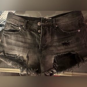 Free people Jean shorts